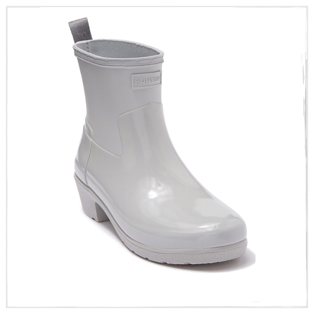 Hunter Refined Low Heel Biker Rain Boot - Picture 7 of 7